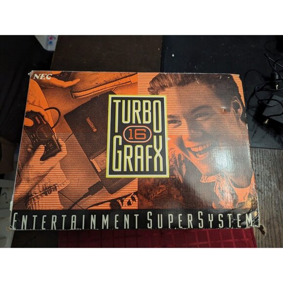 NEC TurboGrafx Turbo Grafx 16 TG16 Console In Box Nice - Picture 5 of 8